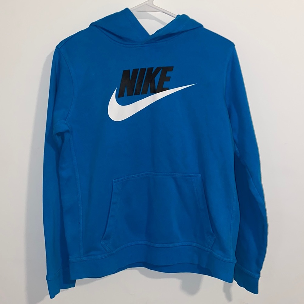 {Nike} blue boys Nike hoodie